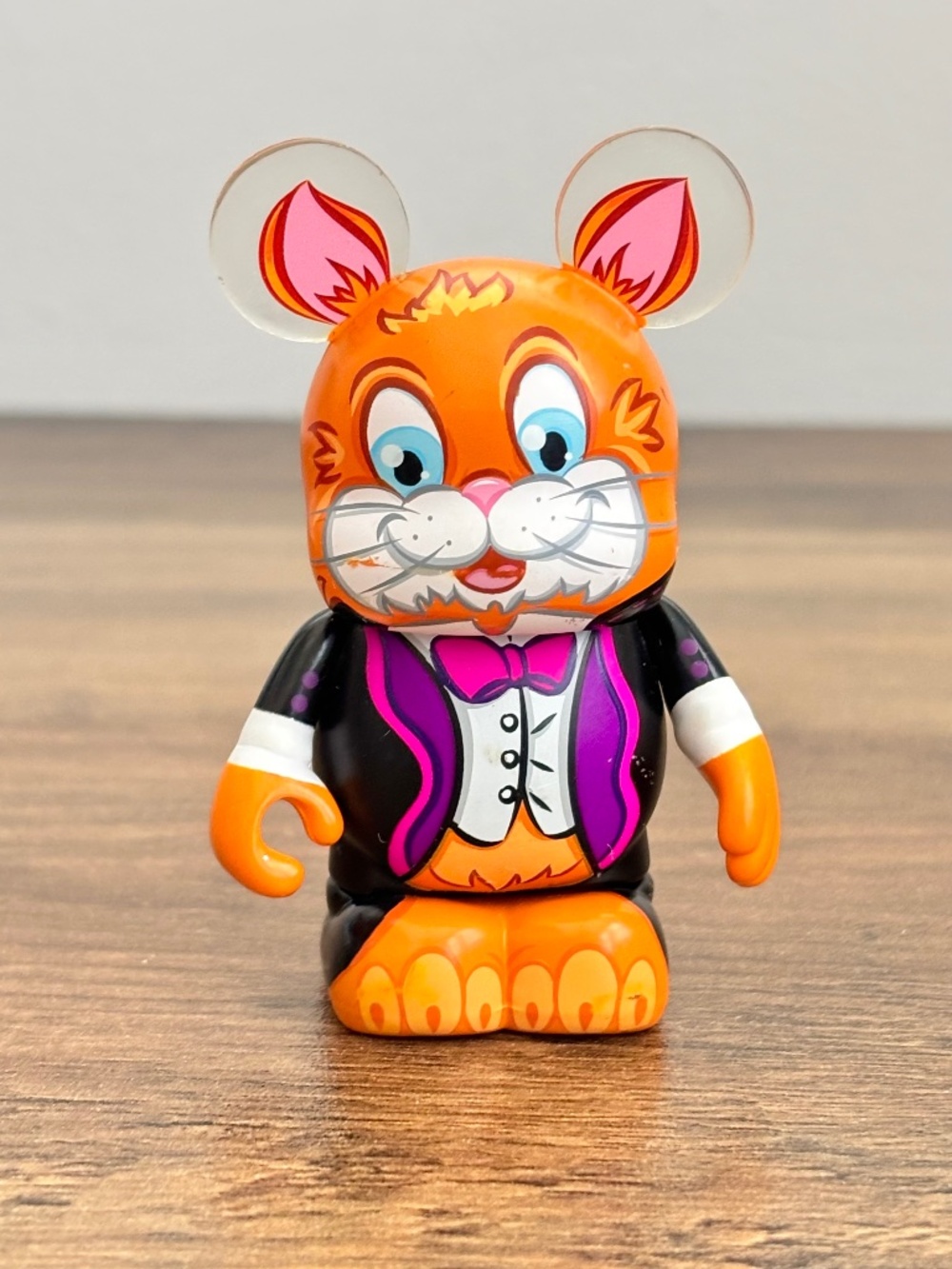 Disney Nursery Rhymes Hey Diddle Diddle Cat Fiddle Orange Cat Figure Collectible